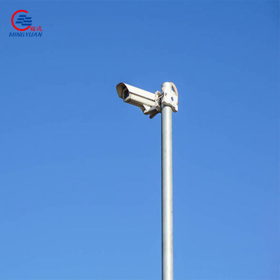 المجلفن CCTV الصلب القطب تراجع الساخنة 4M 6M الأمن ضوء الكاميرا آخر