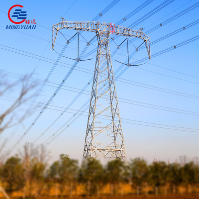 الصلب المغلف 400kv أبراج خطوط الكهرباء الكبيرة Q355B