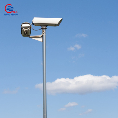 المجلفن CCTV الصلب القطب تراجع الساخنة 4M 6M الأمن ضوء الكاميرا آخر