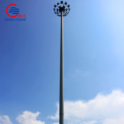 30m 40m السامي ماست ضوء القطب في الهواء الطلق الشمسية LED الصلب للملعب ومربع Q235b