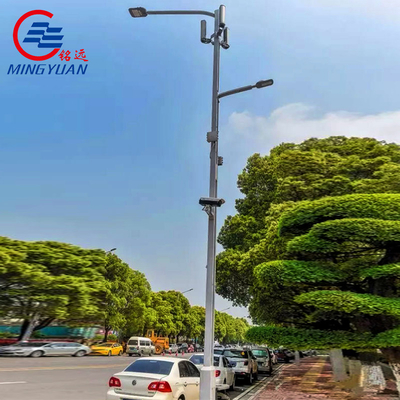 Q345 Q355 35m 45m High Mast القطب الخفيف المجلفن في الهواء الطلق لملعب كرة القدم